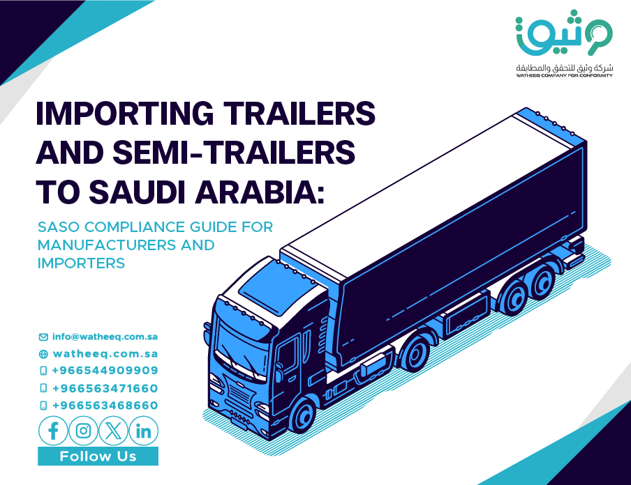 Importing trailers and semi-trailers to Saudi Arabia: Essential Compliance Guide