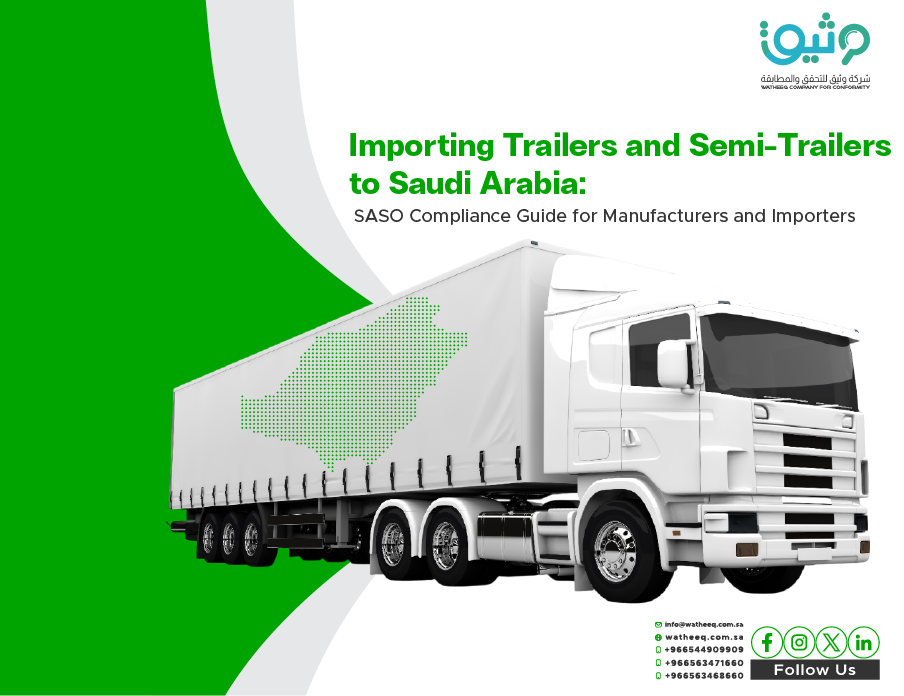 Production Line Certification for Trailers and Semi-Trailers in Saudi Arabia (SASO Requirements)